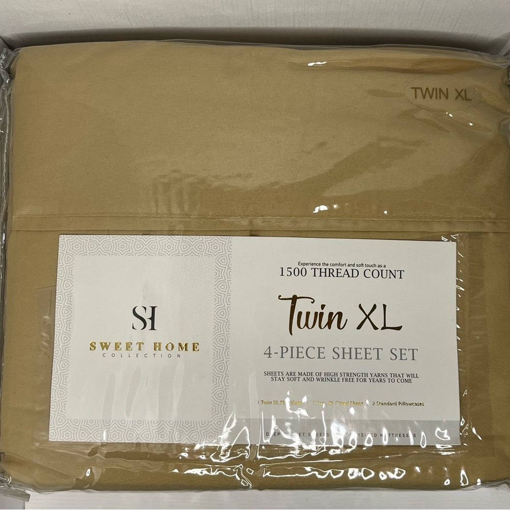 Twin XL 1500 Thread Count Sheet Set